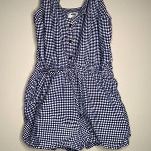 Checkered Romper